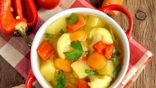 Овощной суп из цветной капусты