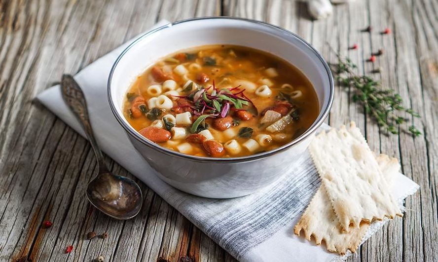 Рецепт овощного супа минестроне