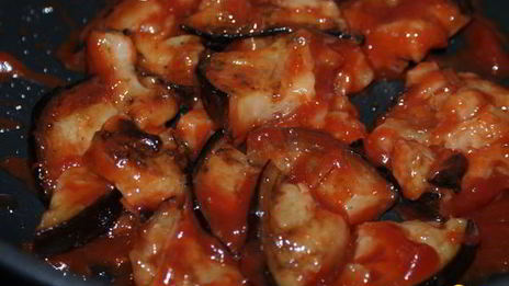 овощной суп с грибами и баклажаном