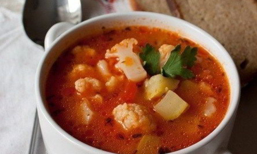 Рецепт овощного супа с кабачками