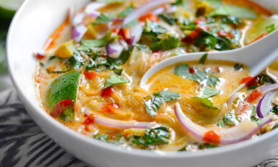 Рецепт овощного супа с карри