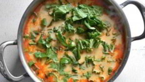 овощной суп с карри