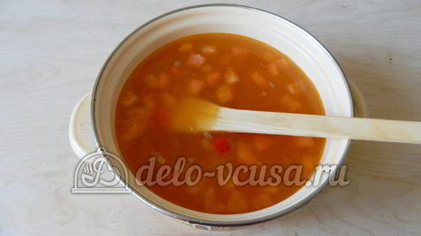 овощной суп с рисом