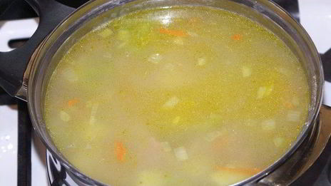 овощной суп с тунцом