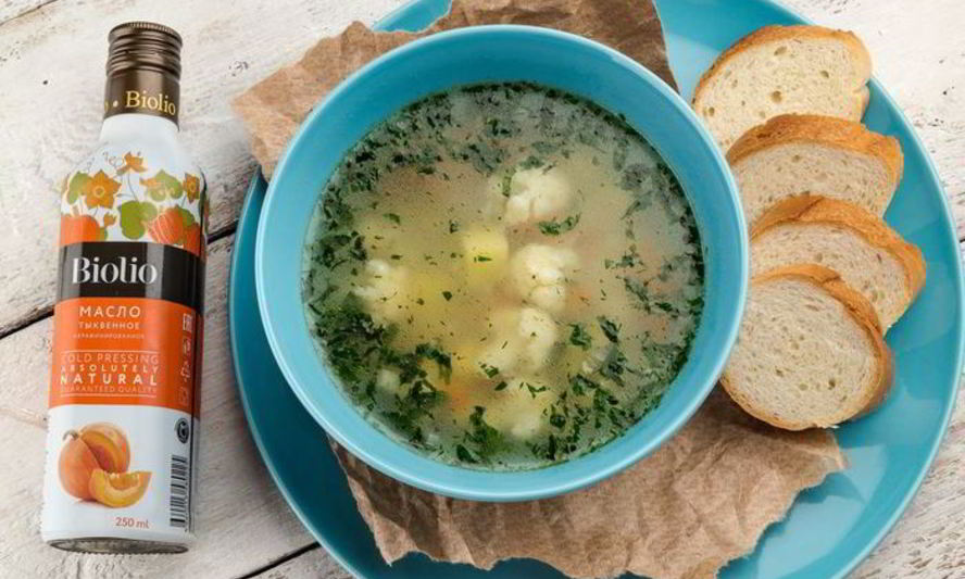 Рецепт овощного супа с зеленым горошком