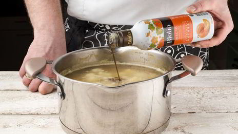 овощной суп с зеленым горошком