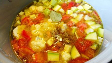 овощной суп в мультиварке