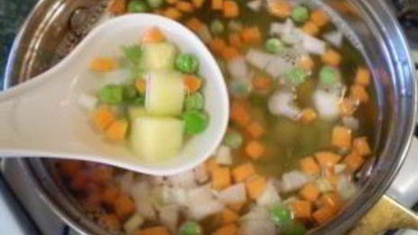 простой овощной суп