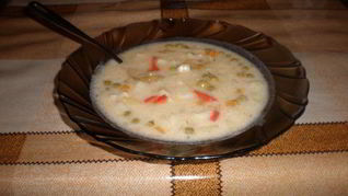 Суп овощной пикантный