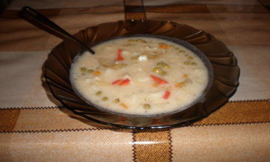 Рецепт супа овощной пикантный