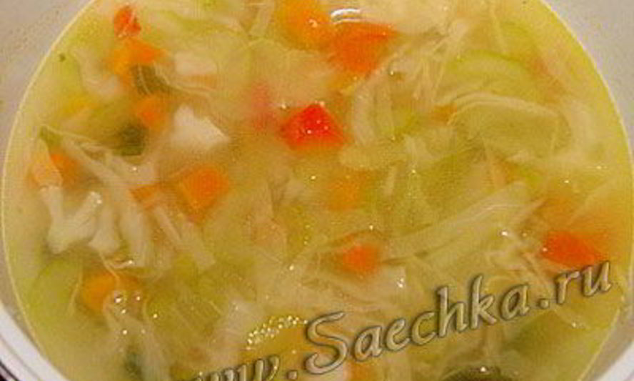 Рецепт супа овощной с сельдереем