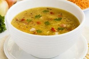 Суп овощной традиционный