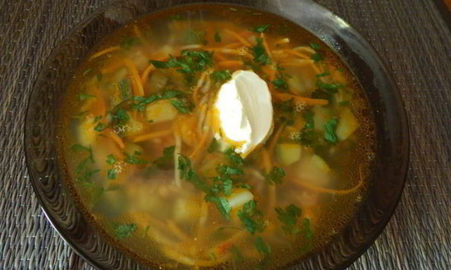 Рецепт зеленого минестроне