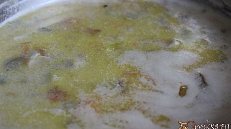 белый рыбный рассольник