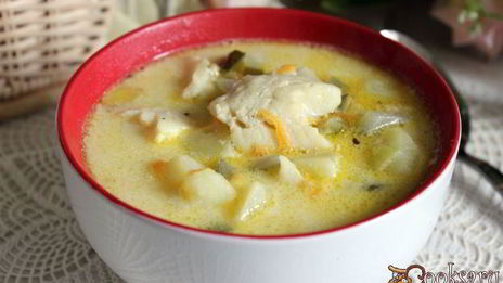 белый рыбный рассольник