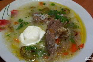 Рассольник без перловки