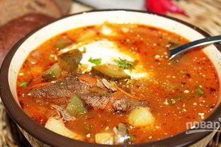 Рассольник из говядины