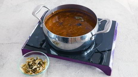 рассольник из гусиных потрохов