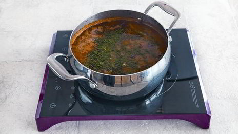 рассольник из гусиных потрохов