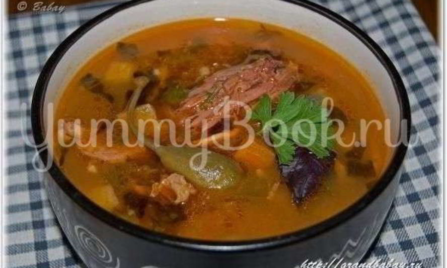 Рецепт рассольника из индейки с перловкой