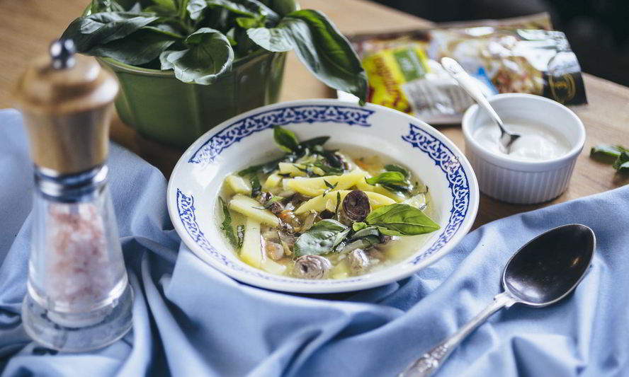 Рецепт рассольника из куриных потрошков