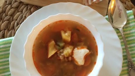 рассольник ленинградский