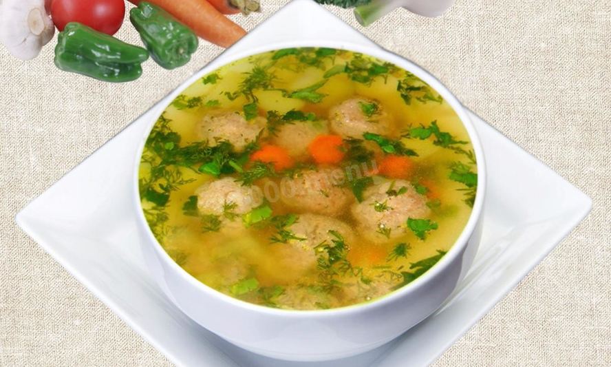 Рецепт рассольника с фрикадельками из белуги
