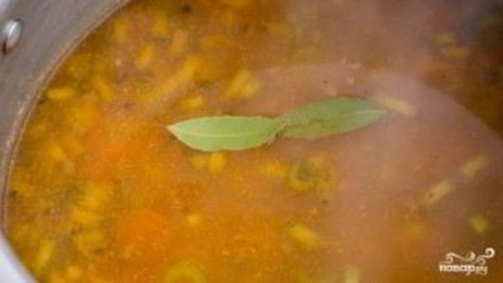 рассольник с говядиной