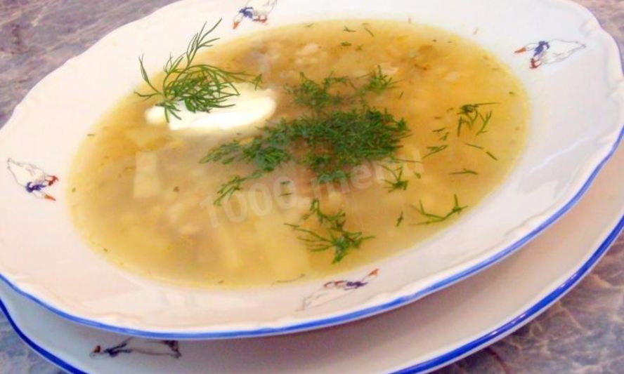 Рецепт рассольника с говяжьими почками и перловкой
