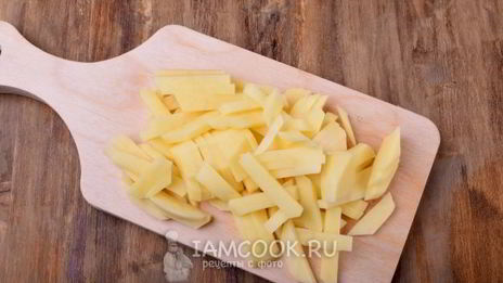 рассольник с копченостями