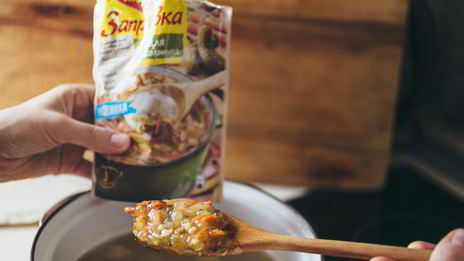 рассольник с маринованными опятами