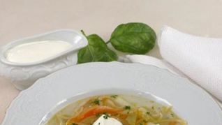 Рассольник с морепродуктами