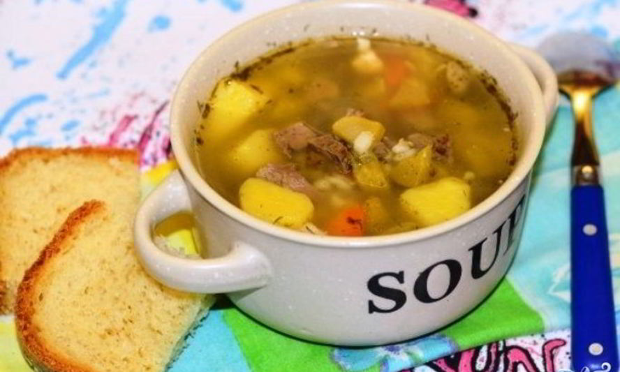 Рецепт рассольника с огурцами и перловкой