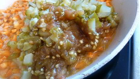 рассольник с перловкой