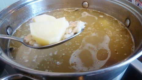 рассольник с перловкой