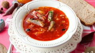 Рассольник с перловой крупой