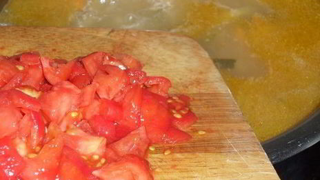 рассольник с тунцом