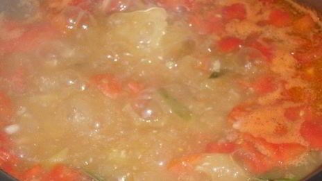 рассольник с тунцом