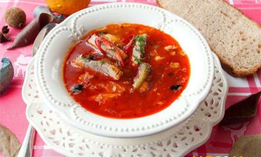 Рецепт рассольника со свининой и перловкой