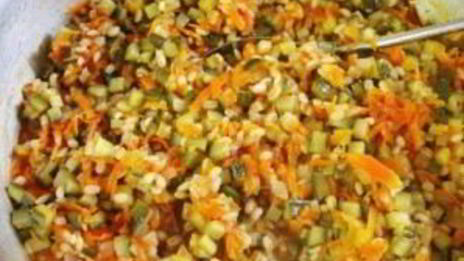 заправка для рассольника с перловкой на зиму