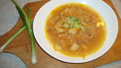 кислые деревенские щи