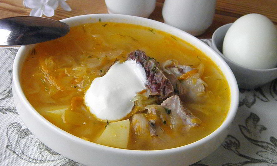 Рецепт кислых щей из квашеной капусты