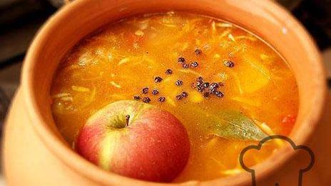 кислые щи с говядиной