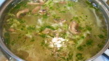 постные щи из свежей капусты