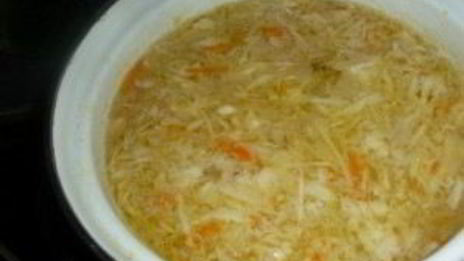 постные щи с фасолью