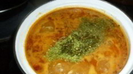 постные щи с фасолью