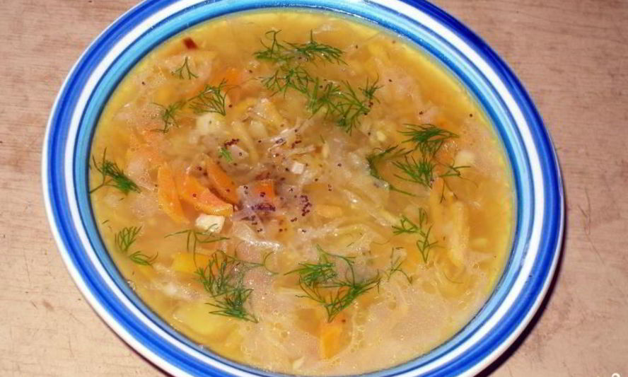 Рецепт щей для похудения