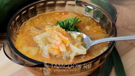 щи из кислой капусты со свининой