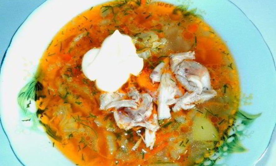 Рецепт щей из китайской капусты