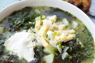 Щи из щавеля